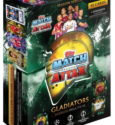 UCC Match Attax 2025/26 - Mega Tin - Warriors