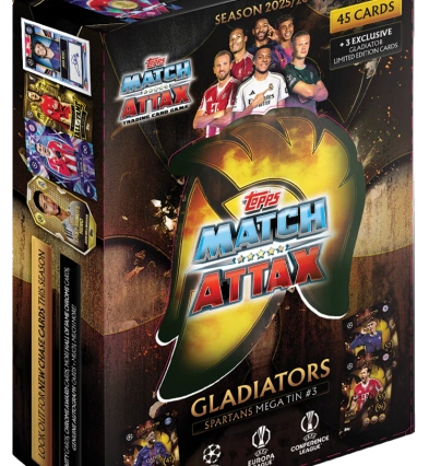 UCC Match Attax 2025/26 - Mega Tin - Spartans