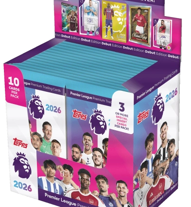 Topps Premier League 2026 - Debut Edition - Full Box