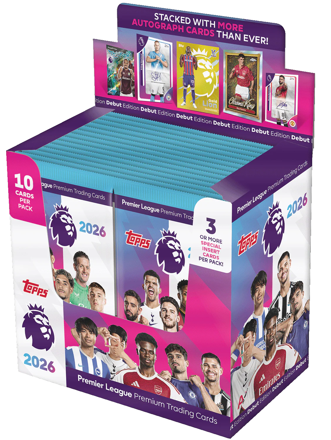 Topps Premier League 2026 - Debut Edition - Full Box